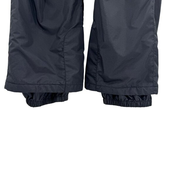 Columbia Black Womens Insulated Snow Pants Elastic Cuffs Zip Pockets Medium - Picture 3 of 11